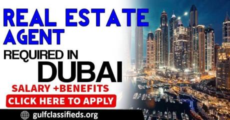 REAL ESTATE AGENT REQUIRED IN DUBAI