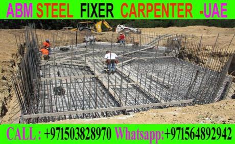 Concrete Steel Fixing & Shuttering Carpenter Work Company Ajman Sharjah Dubai