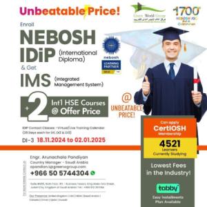 Green World Group: The Leaders in HSE Training in Saudi arabia!