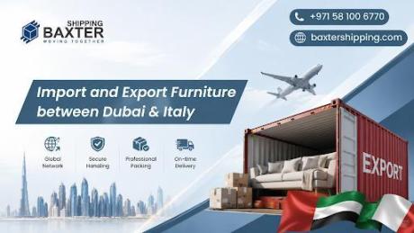 Import and Export Furniture between Dubai & Italy