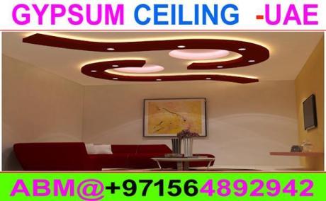 Gypsum Decoration & Painting Contractor Ajman Dubai Sharjah