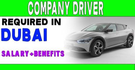 Company Driver Required in Dubai