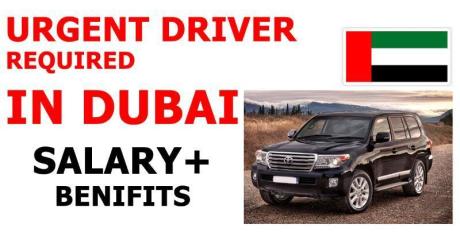 URGENT DRIVER REQUIRED IN DUBAI