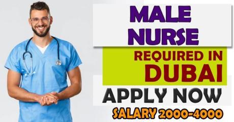 MALE NURSE Required in Dubai
