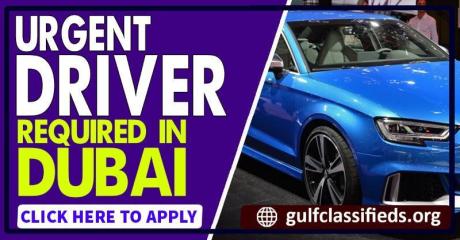 URGENT DRIVER REQUIRED IN DUBAI