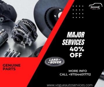 Range Rover and Mercedes repair services workshop in Sharjah