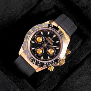 Seiko Mod Daytona Rose Gold & Black