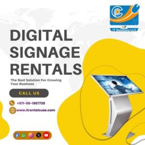 Digital Signage Rentals for Events & Marketing Activations