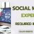 Social Media Expert Required in Dubai