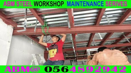 Steel Structure Shed sandwich panel Fixing company