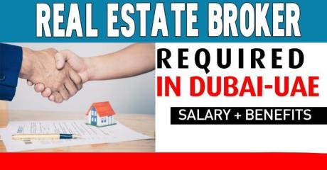 Real Estate Broker Required in Dubai