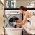 White Wistinghouse Electric Dryer Repair in Dubai -