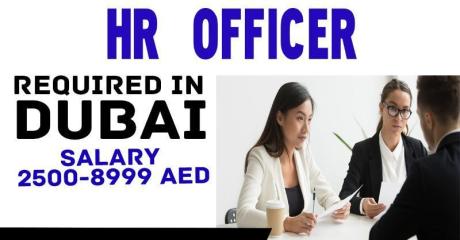 Human Resources Officer Required in Dubai
