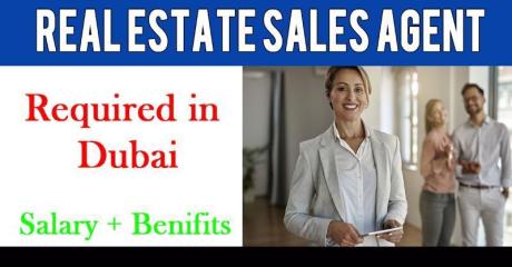 Real Estate Sales Agent Required in Dubai