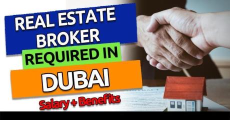 Real Estate Broker Required in Dubai