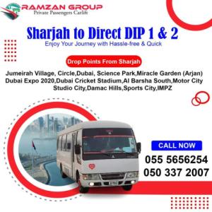 Tired of traffic, Introducing Ramzan Group, Sharjah to DIP, Motor City, IMPZ, JVC, 055 5656254