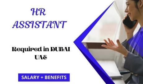HR Assistant Required in Dubai