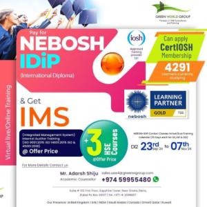 Take On the Challenge Learn Nebosh I DIp Course in Qatar