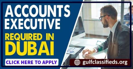 ACCOUNTS EXECUTIVE REQUIRED IN DUBAI