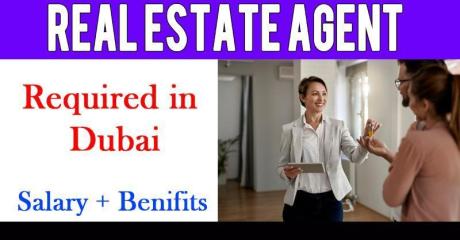 Real Estate Agent Required in Dubai
