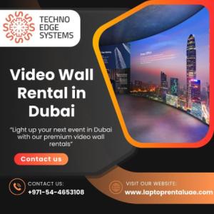 How to Get the Perfect Video Wall Rental in Dubai?