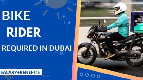 Bike Rider Required in Dubai