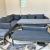 Outdoor seating with convertible table