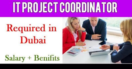 IT Project Coordinator Required in Dubai