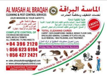 PEST CONTROL AND CLEANING SERVICES