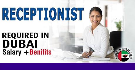 Receptionist Required in Dubai