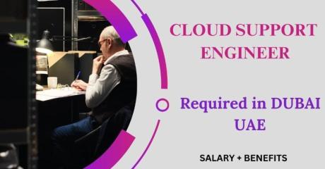 Cloud Support Engineer Required in Dubai