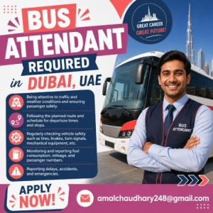 Bus Attendant Required in Dubai