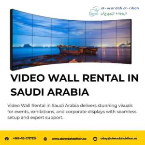 Professional Video Wall Rental in Saudi Arabia Solutions