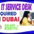 IT Service Desk Required in Dubai