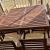 IKEA APPLARO outdoor table and chairs