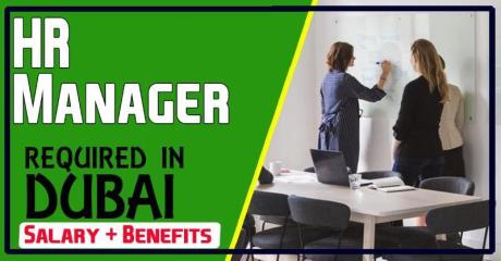 HR Manager Required in Dubai