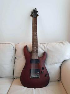 Schecter Omen 8 String Satin Walnut Finish