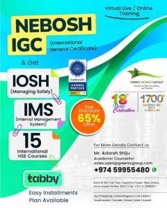 Strong track record of student success Learn Nebosh IGC
