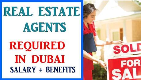 Real Estate Agents Required in Dubai