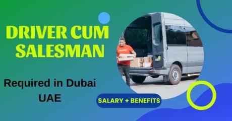 Driver Cum Salesman Required in Dubai