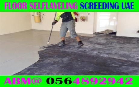 Self Leveling Screeding Company Ajman Dubai Sharjah