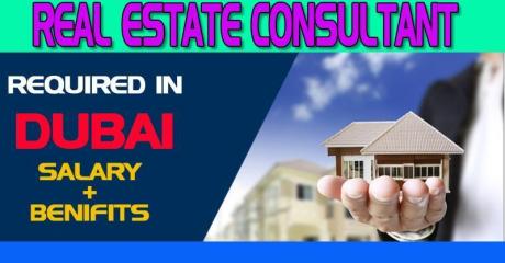 Real Estate Consultant Required in Dubai