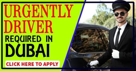 Urgently Driver Required in Dubai