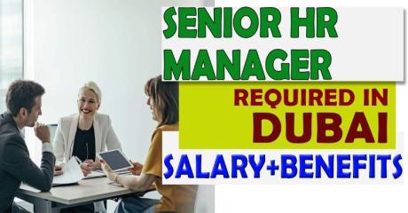 Senior Human Resources Manager Required in Dubai