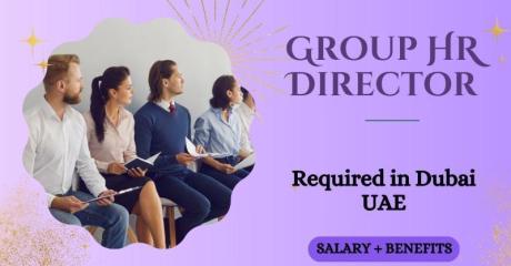Group HR Director Required in Dubai