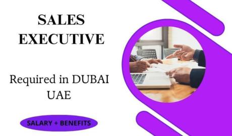 Sales Executive Required in Dubai