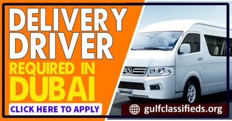 DELIVERY DRIVER REQUIRED IN DUBAI
