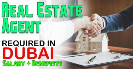 Real Estate Agent Required in Dubai