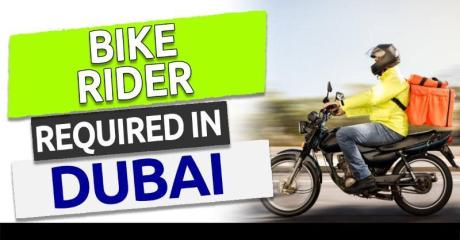 Bike Rider Required in Dubai