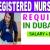 Registered Nurse - Operation Theatre Required in Dubai